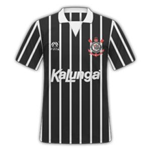 Camisa do Corinthians de 1990 - Camisa II (Preta)
