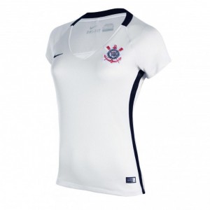 Camisa do Corinthians de 2016 - Uniforme I - Verso feminina