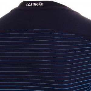 Camisa do Corinthians de 2016 - Uniforme III - Detalhe 'Coringo'