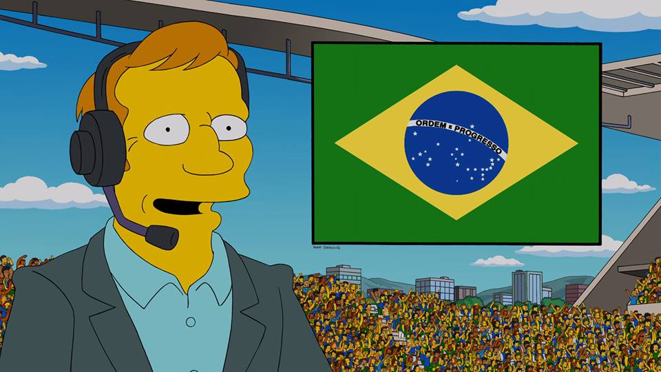 Os Simpsons na Arena Corinthians