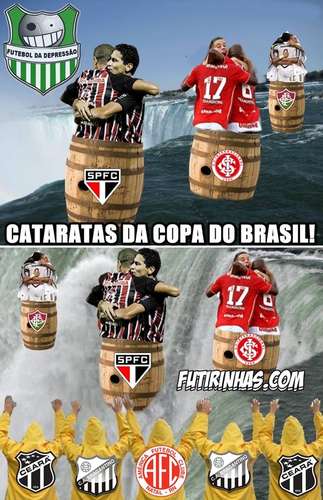 Zoeira São Paulo - Inter - Fluminense