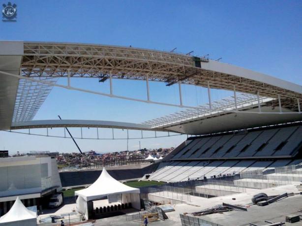 Arena Corinthians - sem estruturas mveis