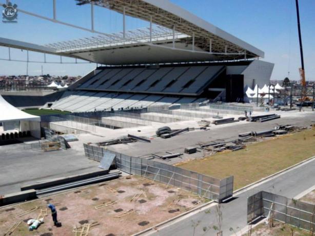 Arena Corinthians - sem estruturas mveis