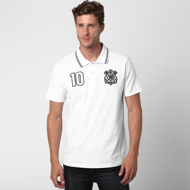 Camisa polo Corinthians