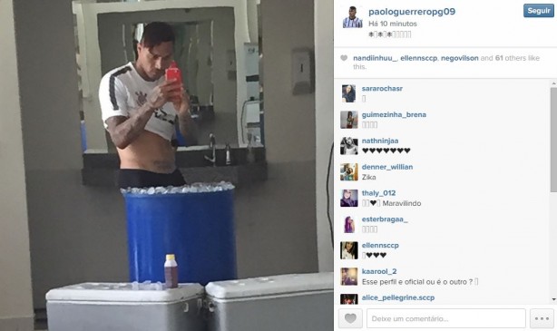 Guerrero cria novo perfil no Instagram