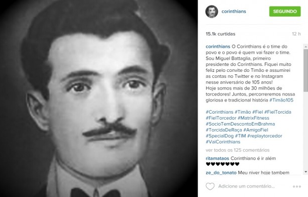 Instagram Corinthians 