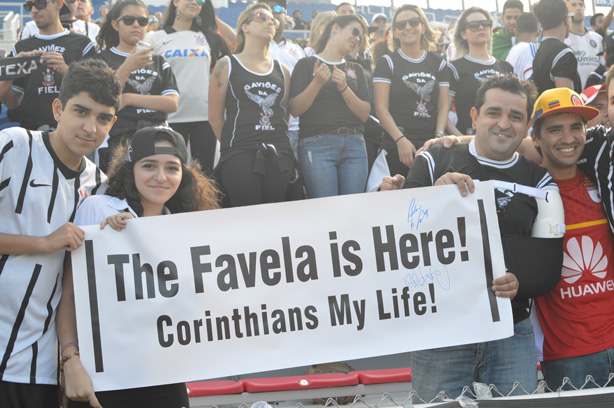 Torcida do Corinthians compareceu em Boca Raton 