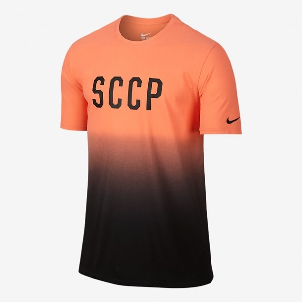 Camisa Nike Corinthians SCCP laranja degrad