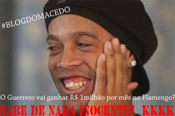 Bomba: Ronaldinho Gacho manda Recado para Paolo Guerrero!