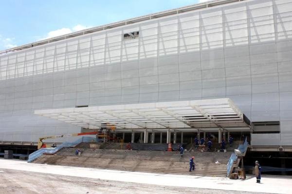 Entrada principal da Arena Corinthians