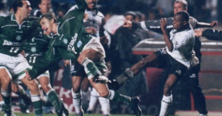 O clássico Corinthians e Palmeiras