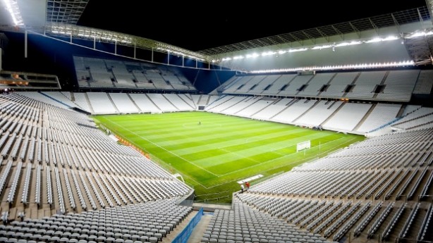 Arena Corinthians recebe hoje o seu primeiro jogo oficial
