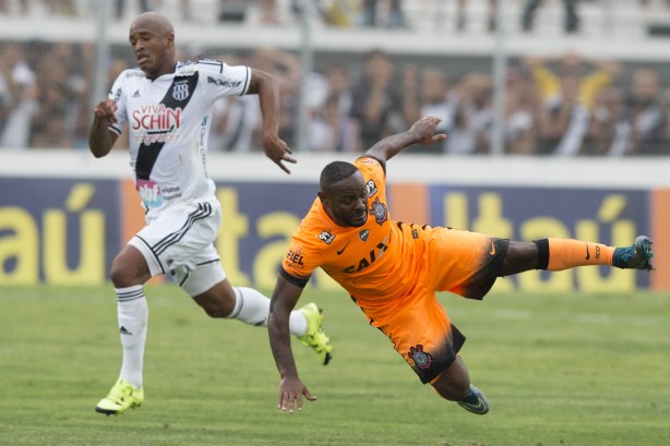 Corinthians sofreu a virada mas empatou antes do fim da partida