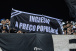 Torcida do Corinthians protesta contra preo de ingressos em partida contra o Cianorte; veja fotos