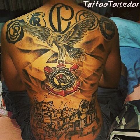 Tatuagem do Corinthians do Italo