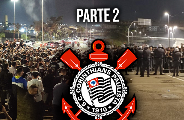 Parte 2 | Protesto da torcida na sada da Arena ps Corinthians 0 x 1 Palmeiras