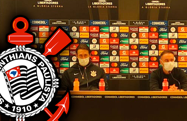 VP fala de desgaste da equipe em coletiva ps ELIMINAO da Libertadores | Flamengo 1x0 Corinthians