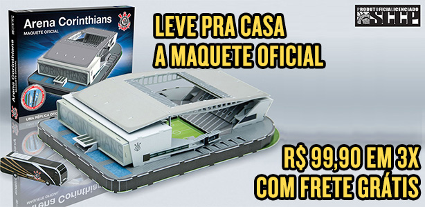 Maquete oficial da Arena Corinthians