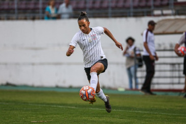 Juliete durante jogo contra a Ferrovi�ria, pelo Campeonato Paulista Feminino 2019