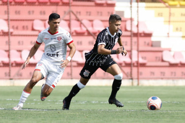 Keven durante jogo entre Corinthians e Audax, pelo Paulista Sub-20