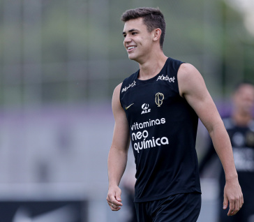 Gabriel Moscardo durante o treino desta quinta
