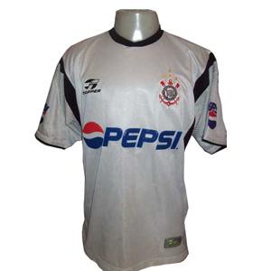 Camisa do Corinthians de 2002 - Camisa I (Branca)