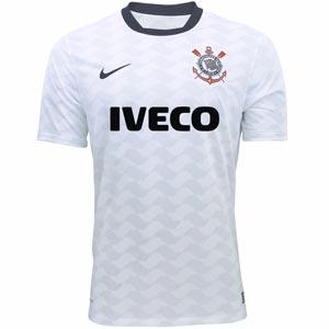 Camisa do Corinthians de 2012 - Camisa do Corinthians com patrocnio da Iveco - Branca