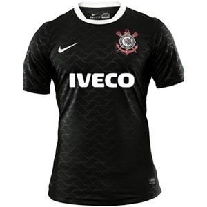 Camisa do Corinthians de 2012 - Camisa do Corinthians com patrocnio da Iveco - Preta