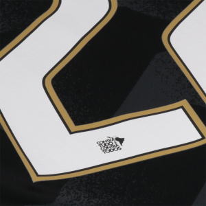 Camisa do Corinthians de 2022 - Uniforme II detalhe numerao