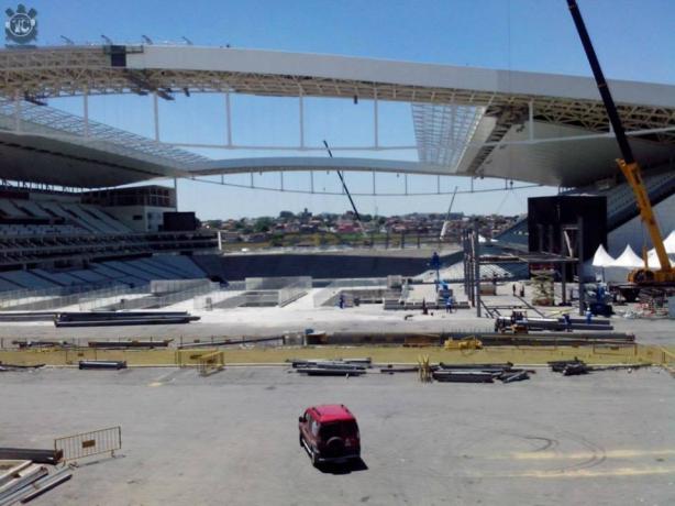Arena Corinthians - sem estruturas móveis