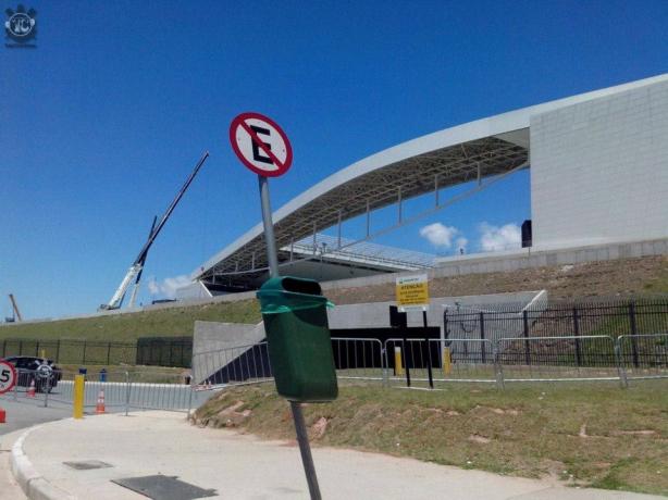 Arena Corinthians - sem estruturas móveis