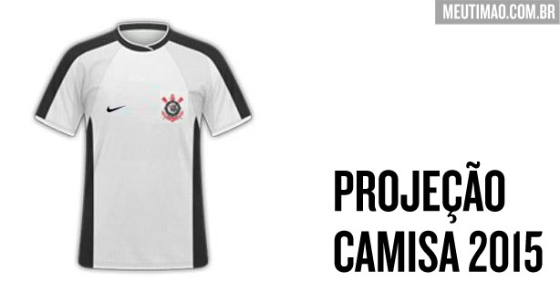 Projeo da camisa 1 do Corinthians de 2015