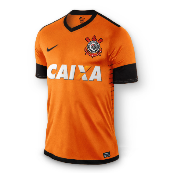 Projeo da camisa do Corinthians de 2015 - Laranja