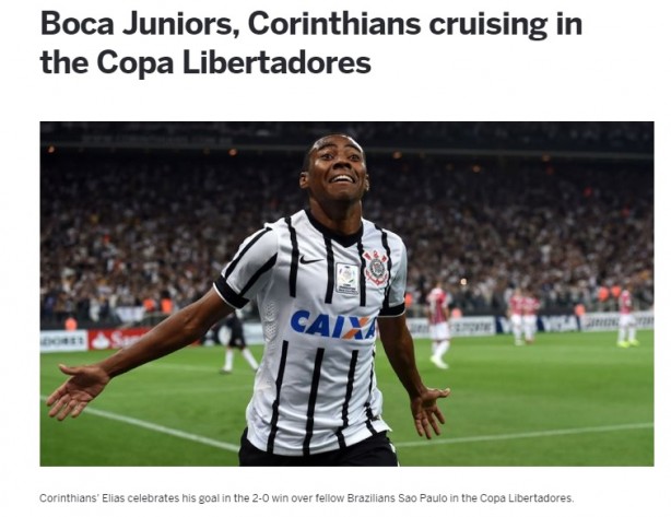Corinthians ganha destaque na imprensa internacional 