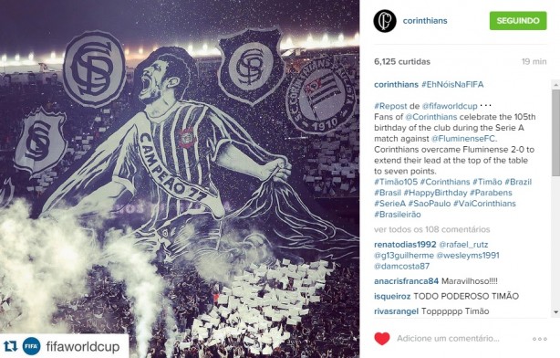 Instagram Corinthians 