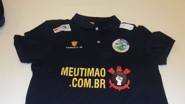 Camisa do Corinthians-Casuals com Meu Timo