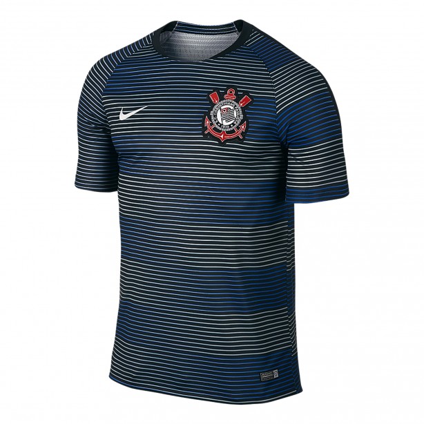 Camisa listrada do Corinthians