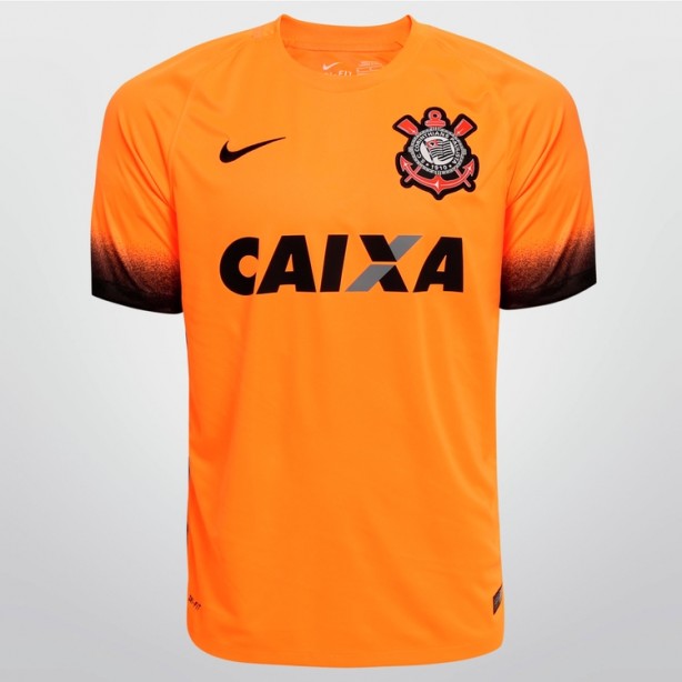 Camisa laranja do Corinthians com desconto