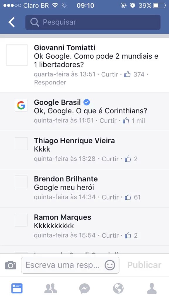 Veja um cara babaca!
