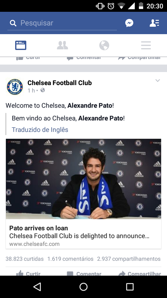 Irei conprar uma camisa do Chelsea.