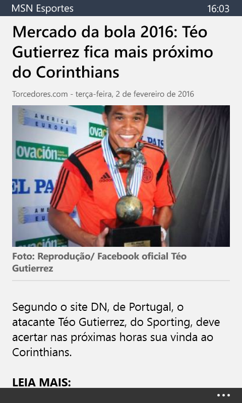 Teo vem ou n�o vem em?
