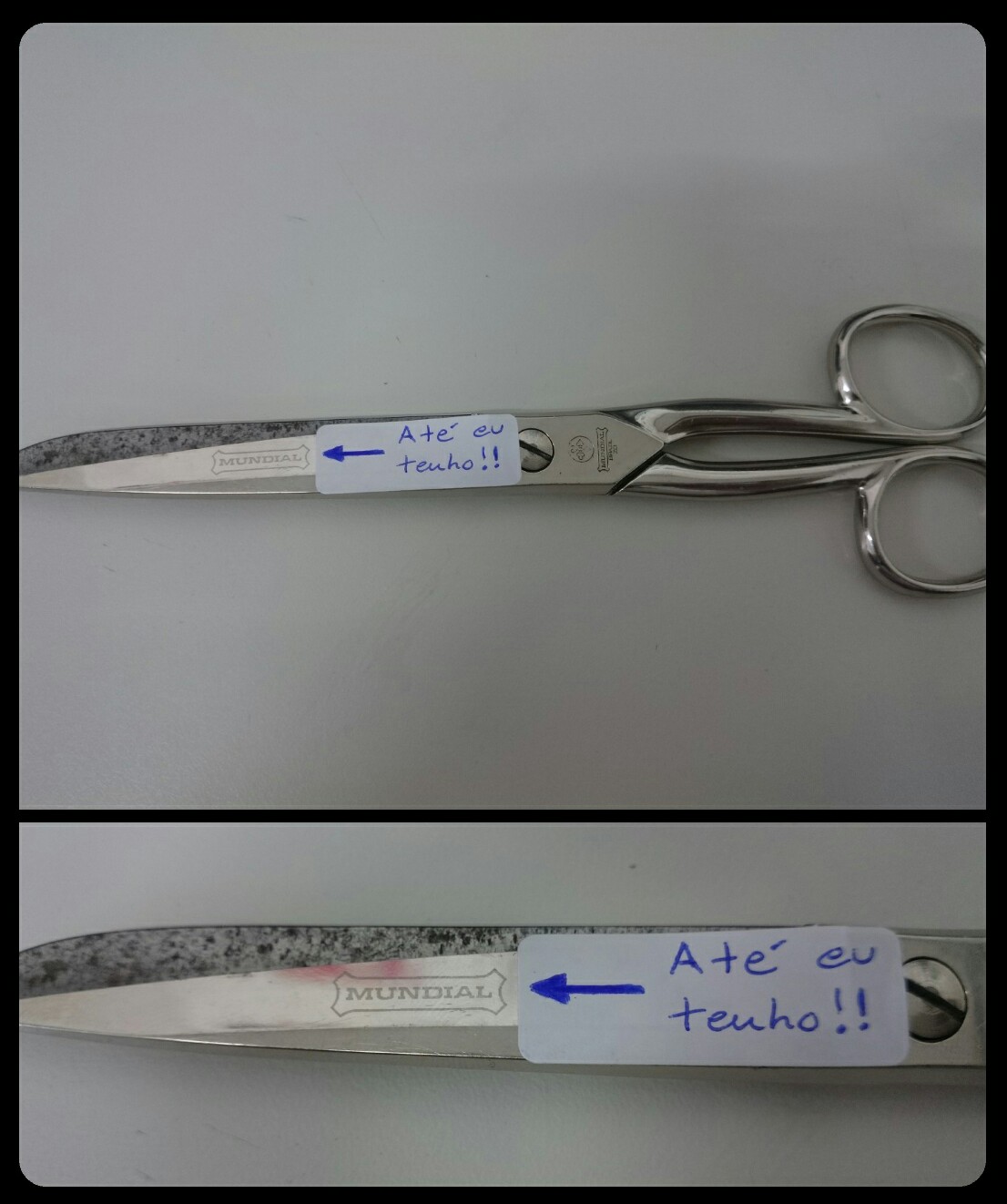 At� ela tem e eles n�o!