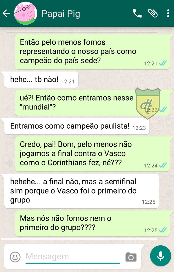 vasco tem mundial sim ou nao