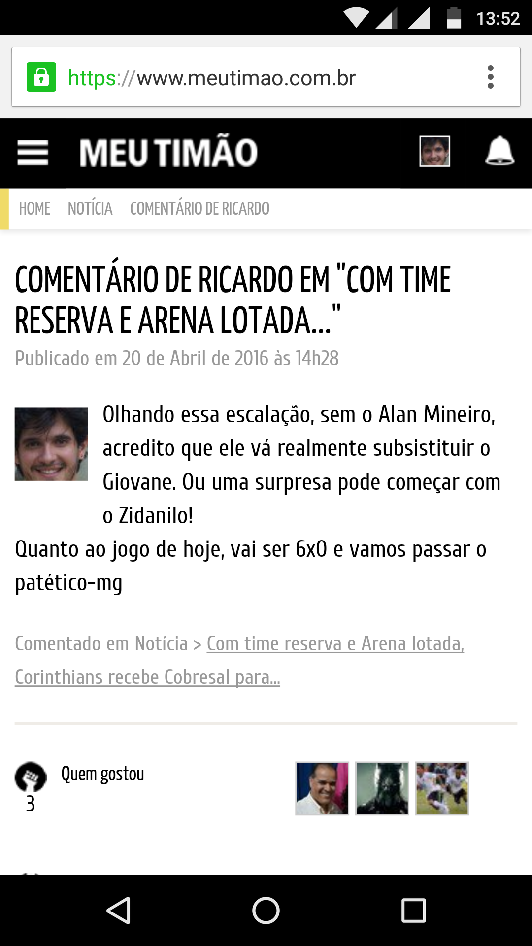 N�o sou vidente...mas! Kkkk