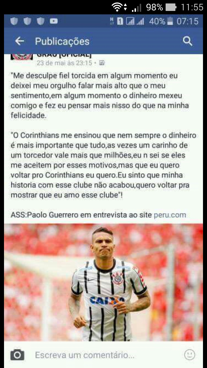 Guerrero se arrependeu!?