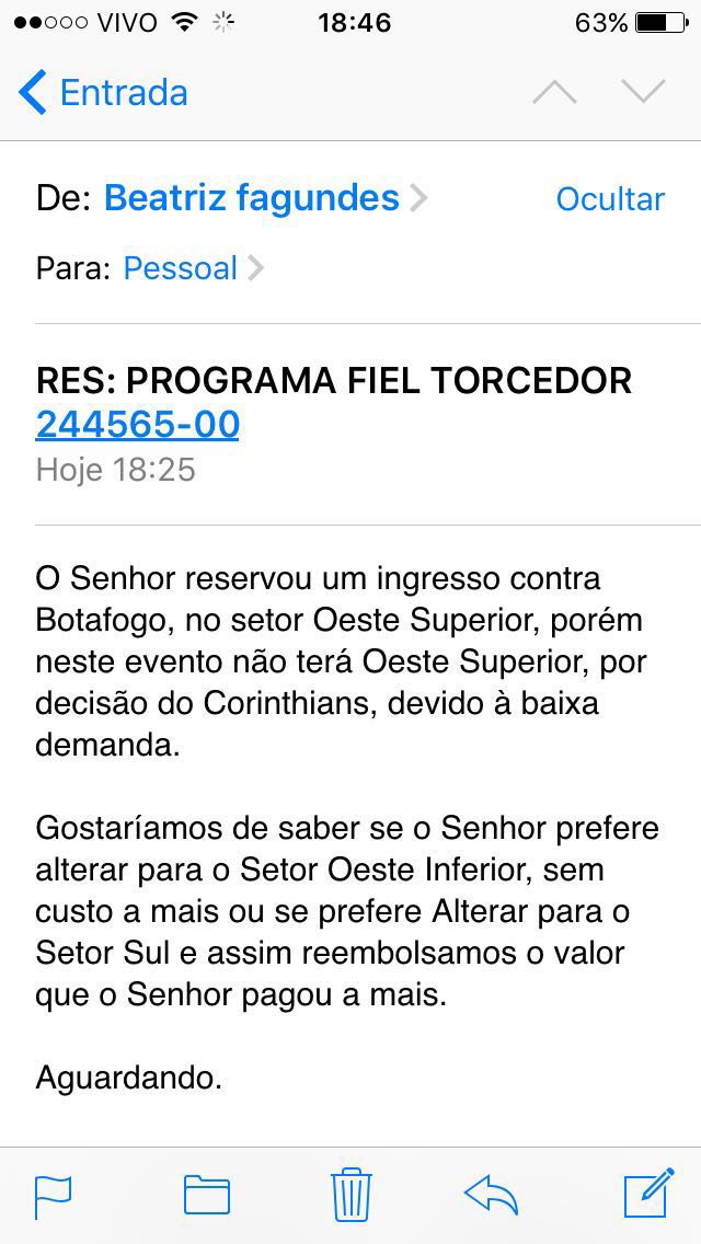 Oeste Superior fechada contra o Botafogo