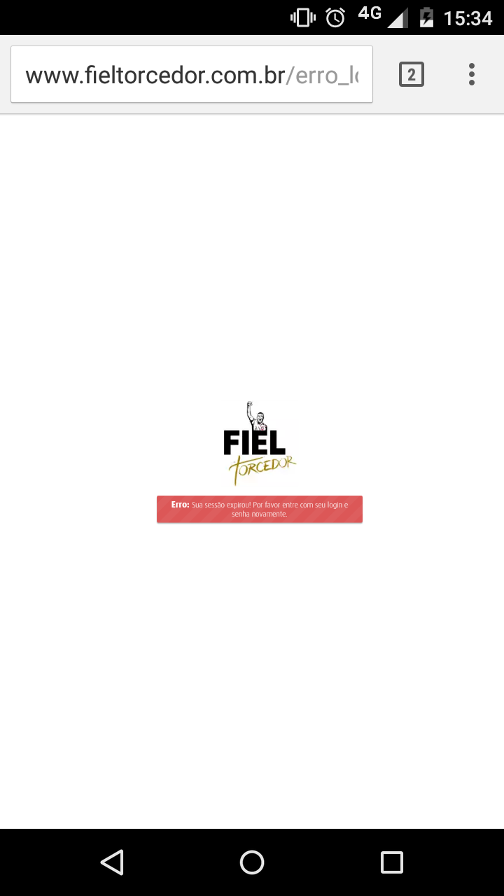 site do Fiel Torcedor
