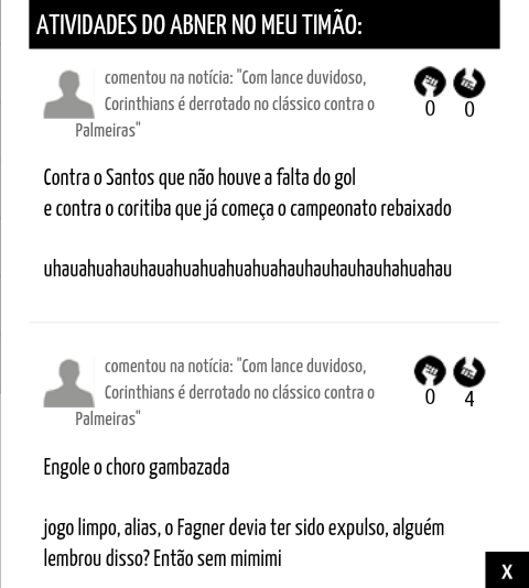Alo modera��o, bi-rebaixado no f�rum!
