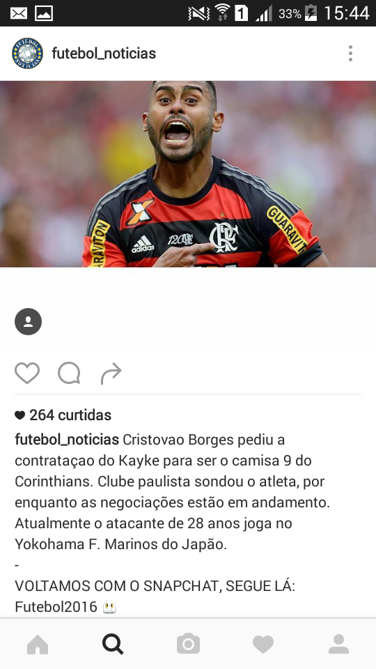 Cristvo pede Kayke ex Flamengo