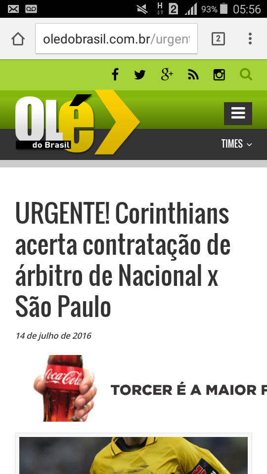 Materia desrespeitosa contra o Tim&atilde;o!